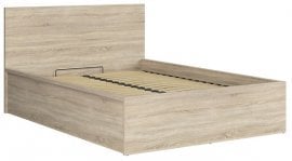 Krevet Tetrix B - 140x200 cm - sonoma hrast