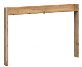 Multimedijska polica za posteljo Tetrix B - 140x200 cm - votan hrast