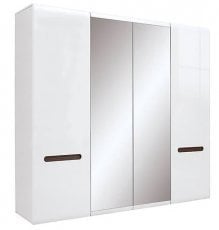 Garderobna omara z dvema ogledaloma Azteca Trio