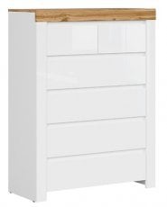 Komoda s šestimi predali Holten