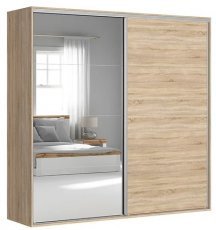 Garderobna omara z drsnimi vrati Flex Set №4 - 240 cm