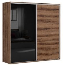 Garderobna omara z drsnimi vrati Flex Set №8 - 220 cm