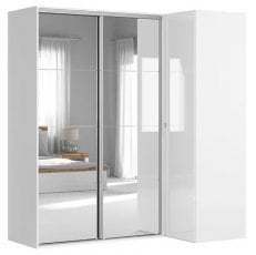 Kotna garderobna omara Flex Set №16