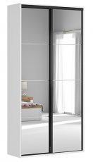 Garderobna omara z drsnimi vrati Flex Set №92