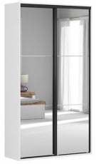 Garderobna omara z drsnimi vrati Flex Set №93