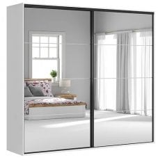 Garderobna omara z drsnimi vrati Flex Set №94