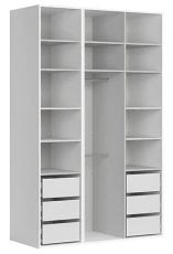 Garderobna omara z odprtimi policami Flex Set №107