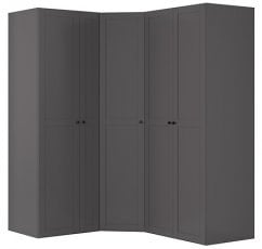 Kotna garderobna omara Flex Set №132