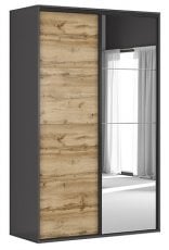 Garderobna omara Flex s drsnimi vrati Set №137