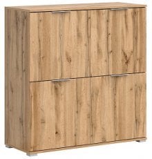 Komoda štirivratna Zele - Hrast wotan