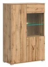 Vitrina Zele - Hrast wotan