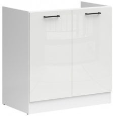 Omara za pomivalno korito Junona Line - bela/kreda sijaj - 80 сm