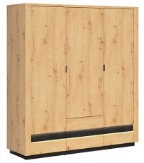 Široka garderobna omara Ostia