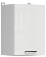 Zgornja omara Junona Line - bela/kreda sijaj - 40 сm