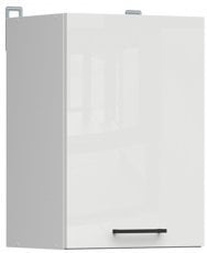 Zgornja omara Junona Line - bela/kreda sijaj - 50 сm