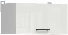 Zgornja omarica Junona Line - bela/kreda sijaj - 50 сm