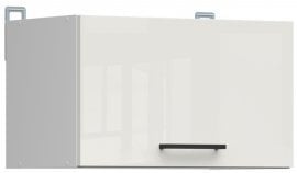 Zgornja omarica Junona Line - bela/kreda sijaj - 60 сm