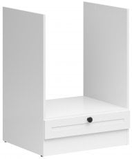 Spodnja omara za vgradno pečico Junona Line - bela - 60 cm