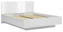 Postelja Forn - 160x200 cm - Bela sijaj