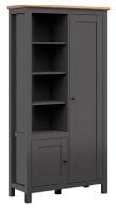 Omara enovratna Hesen - Grafit/artisan hrast