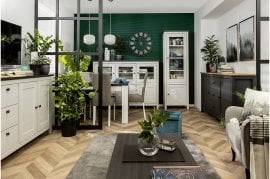 Dnevna soba, spalnice in hodnik Hesen - sibiu svetel macesen/ bor Larico