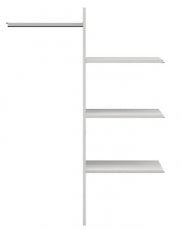 Police za garderobno omaro Hesen - Sibiu svetel macesen