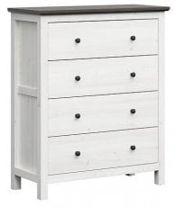 Komoda s štirimi predali Hesen - Sibiu svetel macesen/bor Larico