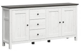 Komoda trivratna Hesen - Sibiu svetel macesen/bor Larico