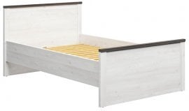 Postelja Hesen - 120x200 cm - Sibiu svetel macesen/bor Larico