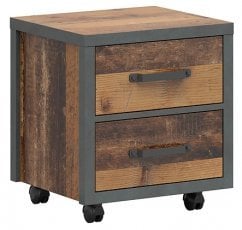 Mobilna omarica Weston - Starinski bor/Matera