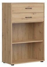 Regal z dvema predaloma Space office