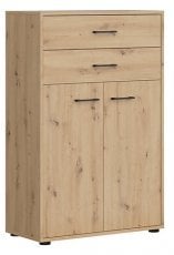 Omarica z 2 vrati in dvema predaloma Space office