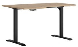Leva kotna nastavljiva pisalna miza Space office - 140 cm