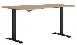 Leva kotna nastavljiva pisalna miza Space office - 160 cm