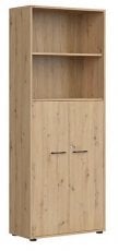 Regal dvovratni s ključavnico Space office 