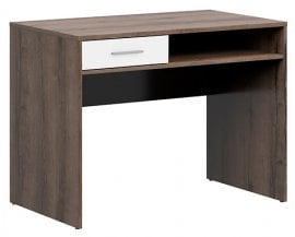 Pisalna miza Nepo Plus - Samostanski hrast/bela