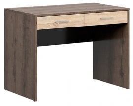 Pisalna miza z dvema predaloma Nepo Plus - Samostanski hrast/Sonoma hrast