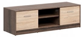 TV komoda z dvema vratoma Nepo Plus - Samostanski hrast/Sonoma hrast
