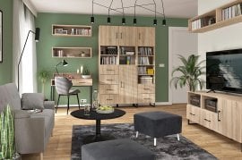 Dnevna soba in spalnica Modeo