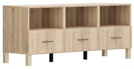 TV komoda s predali Modeo - Sonoma hrast