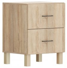 Nočna omara s predali Modeo - Sonoma hrast