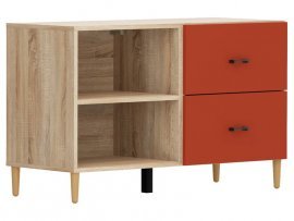 Majhna komoda Modeo - Sonoma hrast/salsa