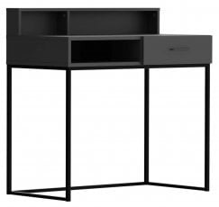 Pisalna miza s policami Modeo - Grafit