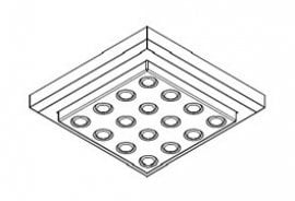 LED osvetlitev za komodo Pont