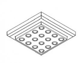 LED osvetlitev za široko vitrino Pont