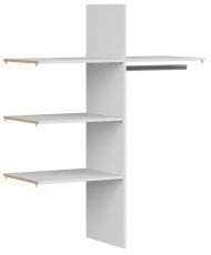 Police za garderobno omaro z drsnimi vrati Pont