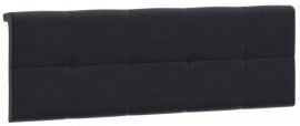 Tapecirano vzglavje za posteljo Tetrix - 120x200 cm - črn