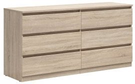 Široka komoda Tetrix - Sonoma hrast