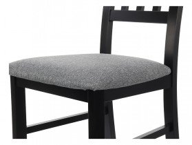 Black Red White - Jedilni stol Aren - Črn/siv