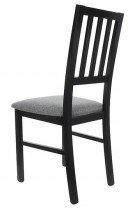 Black Red White - Jedilni stol Aren - Črn/siv